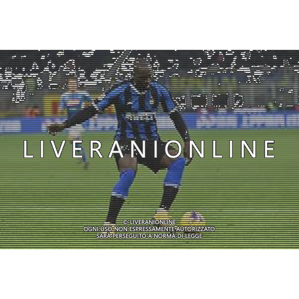 Romelu Lukaku (Inter) Inter vs Napoli Coppa Italia - semifinale gara di andata Milano 12-02-2020 Stadio Giuseppe Meazza - San Siro foto Roberto Garavaglia - ag. Aldo Liverani sas