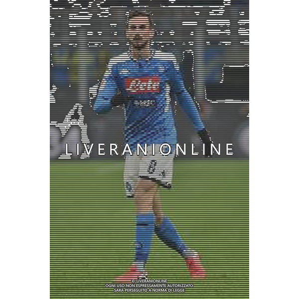 Fabian Ruiz (Napoli) Inter vs Napoli Coppa Italia - semifinale gara di andata Milano 12-02-2020 Stadio Giuseppe Meazza - San Siro foto Roberto Garavaglia - ag. Aldo Liverani sas