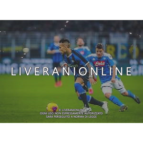 TIM Cup - Coppa Italia 2019/2020 Milano, Italia 12/02/2020 Semifinali - Inter vs Napoli Nella foto: Lautaro Martinez of FC Internazionale ©Fabrizio Carabelli - Alessio Marini / AGENZIA ALDO LIVERANI SAS