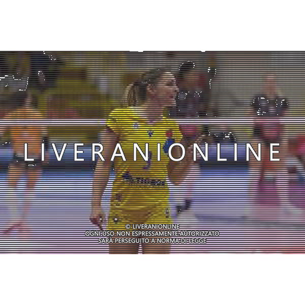 Campionato di Volley Serie A1 Femminile 2019/2020 Busto Arsizio, Italia 12/02/2020 Unet E-Work Busto Arsizio-Bartoccini Fortinfissi Perugia Nella foto: Giulia Leonardi (UYBA Unet E-Work Busto Arsizio) ©Elisa Calabrese - Alessio Marini / AGENZIA ALDO LIVERANI SAS