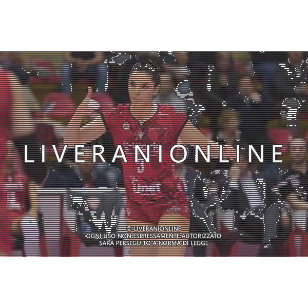 Campionato di Volley Serie A1 Femminile 2019/2020 Busto Arsizio, Italia 12/02/2020 Unet E-Work Busto Arsizio-Bartoccini Fortinfissi Perugia Nella foto: Erblira Bici (UYBA Unet E-Work Busto Arsizio) ©Elisa Calabrese - Alessio Marini / AGENZIA ALDO LIVERANI SAS