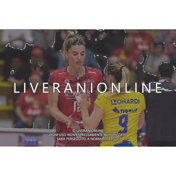 Campionato di Volley Serie A1 Femminile 2019/2020 Busto Arsizio, Italia 12/02/2020 Unet E-Work Busto Arsizio-Bartoccini Fortinfissi Perugia Nella foto: Francesca Piccinini (UYBA Unet E-Work Busto Arsizio) ©Elisa Calabrese - Alessio Marini / AGENZIA ALDO LIVERANI SAS