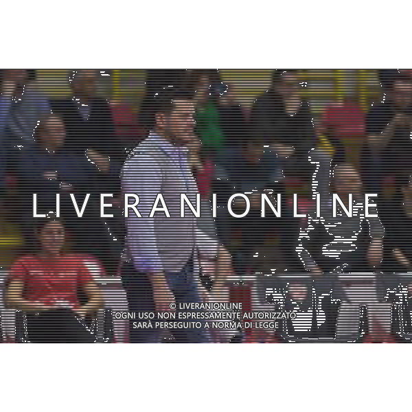 Campionato di Volley Serie A1 Femminile 2019/2020 Busto Arsizio, Italia 12/02/2020 Unet E-Work Busto Arsizio-Bartoccini Fortinfissi Perugia Nella foto: coach Fabio Bovari (Bartoccini Fortinfissi Perugia) ©Elisa Calabrese - Alessio Marini / AGENZIA ALDO LIVERANI SAS