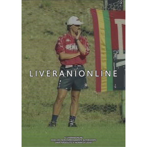 1998-1999 GENOA CALCIO PARTITA AMICHEVOLE NELLA FOTO GIUSEPPE PILLON ALLENATORE GENOA CALCIO AG ALDO LIVERANI SAS