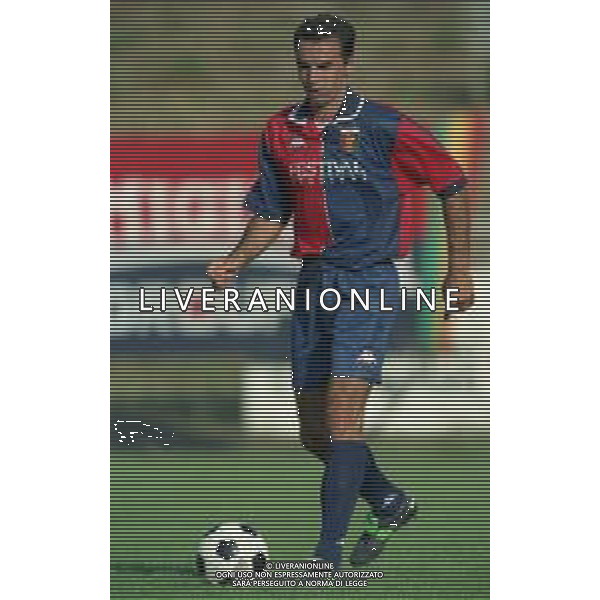 1998-1999 GENOA CALCIO PARTITA AMICHEVOLE NELLA FOTO DANIELE PASA AG ALDO LIVERANI SAS