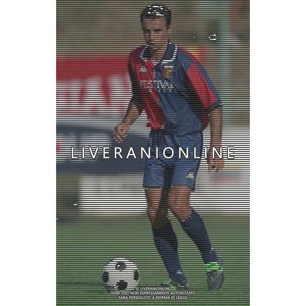 1998-1999 GENOA CALCIO PARTITA AMICHEVOLE NELLA FOTO DANIELE PASA AG ALDO LIVERANI SAS