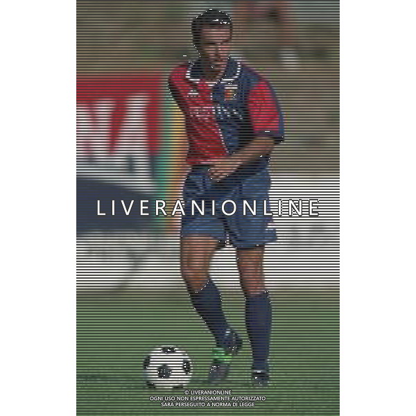 1998-1999 GENOA CALCIO PARTITA AMICHEVOLE NELLA FOTO DANIELE PASA AG ALDO LIVERANI SAS