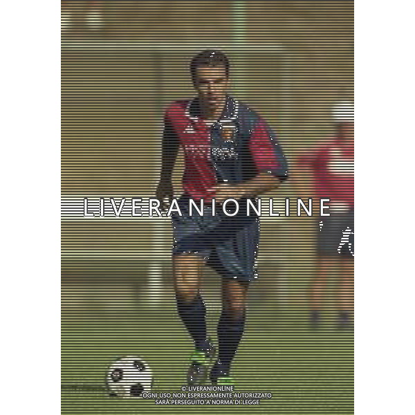 1998-1999 GENOA CALCIO PARTITA AMICHEVOLE NELLA FOTO AUGUSTO DI MURI AG ALDO LIVERANI SAS