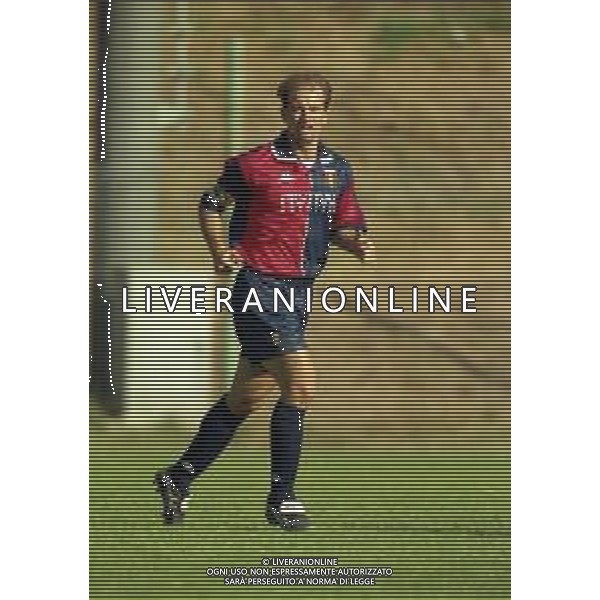 1998-1999 GENOA CALCIO PARTITA AMICHEVOLE NELLA FOTO FEDERICO GIAMPAOLO AG ALDO LIVERANI SAS