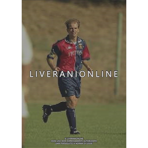 1998-1999 GENOA CALCIO PARTITA AMICHEVOLE NELLA FOTO FEDERICO GIAMPAOLO AG ALDO LIVERANI SAS