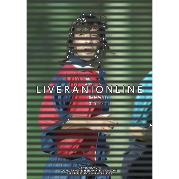 1998-1999 GENOA CALCIO PARTITA AMICHEVOLE NELLA FOTO RAFFAELE AMETRANO AG ALDO LIVERANI SAS