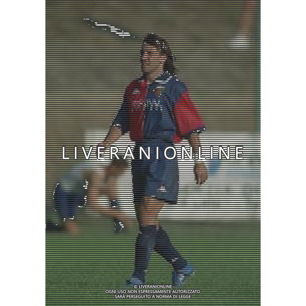 1998-1999 GENOA CALCIO PARTITA AMICHEVOLE NELLA FOTO RAFFAELE AMETRANO AG ALDO LIVERANI SAS