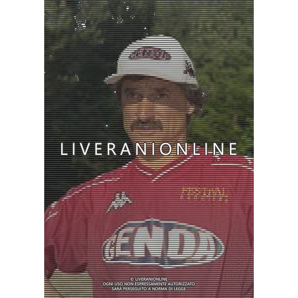 1998-1999 GENOA CALCIO PARTITA AMICHEVOLE NELLA FOTO GIUSEPPE PILLON ALLENATORE GENOA CALCIO AG ALDO LIVERANI SAS