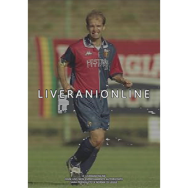 1998-1999 GENOA CALCIO PARTITA AMICHEVOLE NELLA FOTO FEDERICO GIAMPAOLO AG ALDO LIVERANI SAS