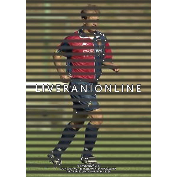 1998-1999 GENOA CALCIO PARTITA AMICHEVOLE NELLA FOTO FEDERICO GIAMPAOLO AG ALDO LIVERANI SAS