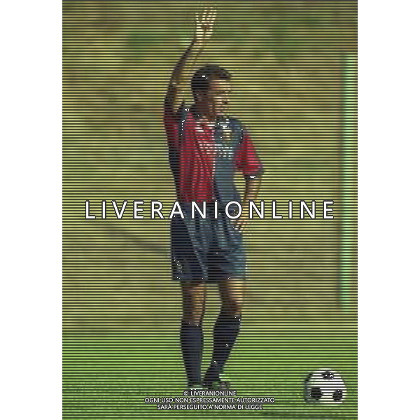 1998-1999 GENOA CALCIO PARTITA AMICHEVOLE NELLA FOTO DANIELE PASA AG ALDO LIVERANI SAS