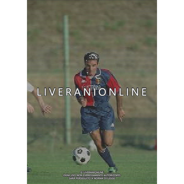 1998-1999 GENOA CALCIO PARTITA AMICHEVOLE NELLA FOTO DANIELE PASA AG ALDO LIVERANI SAS