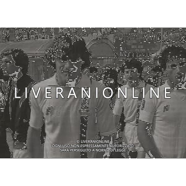 14-06-1981 MILANO-CAMPIONATO DI CALCIO SERIE B MILAN MONZA 1-0 NELLA FOTO ANTONIO ELIA ACERBIS AG ALDO LIVERANI SAS