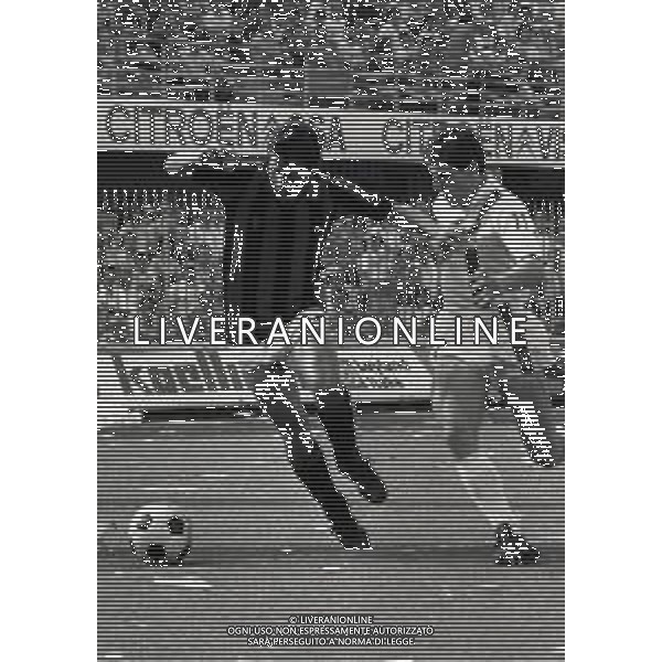14-06-1981 MILANO-CAMPIONATO DI CALCIO SERIE B MILAN MONZA 1-0 NELLA FOTO WALTER NOVELLINO AG ALDO LIVERANI SAS