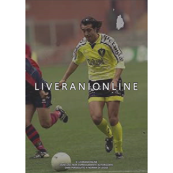 04-01-1998 GENOVA CAMPIONATO DI CALCIO SERIE B GENOA-PERUGIA 2-0 NELLA FOTO MILAN RAPAIC AG ALDO LIVERANI SAS