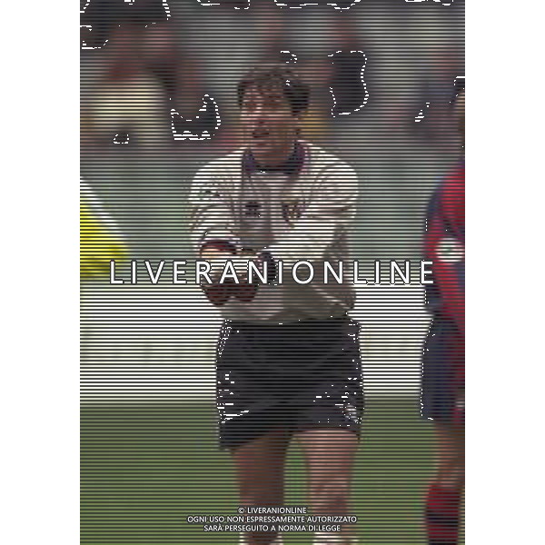 04-01-1998 GENOVA CAMPIONATO DI CALCIO SERIE B GENOA-PERUGIA 2-0 NELLA FOTO MARIO IELPO AG ALDO LIVERANI SAS