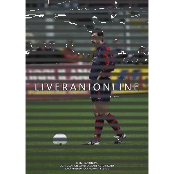 04-01-1998 GENOVA CAMPIONATO DI CALCIO SERIE B GENOA-PERUGIA 2-0 NELLA FOTO SILVIO VITTORIO GIAMPIETRO AG ALDO LIVERANI SAS