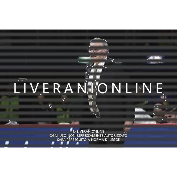 Pesaro 13/02/2020 - Zurich Connect Final Eight 2020 Quarto di Finale - AX Armani Exange Mlano vs Vanoli Baket Cremona - nella foto: Coach Romeo Sacchetti (Vanoli Basket Cremona) Claudio Zamagni/Agenzia Aldo Liverani s.a.s.