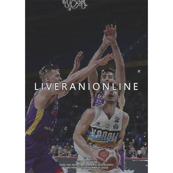 Pesaro 13/02/2020 - Zurich Connect Final Eight 2020 Quarto di Finale - AX Armani Exange Mlano vs Vanoli Baket Cremona - nella foto: Happ Ethan (Vanoli Basket Cremona) Claudio Zamagni/Agenzia Aldo Liverani s.a.s.