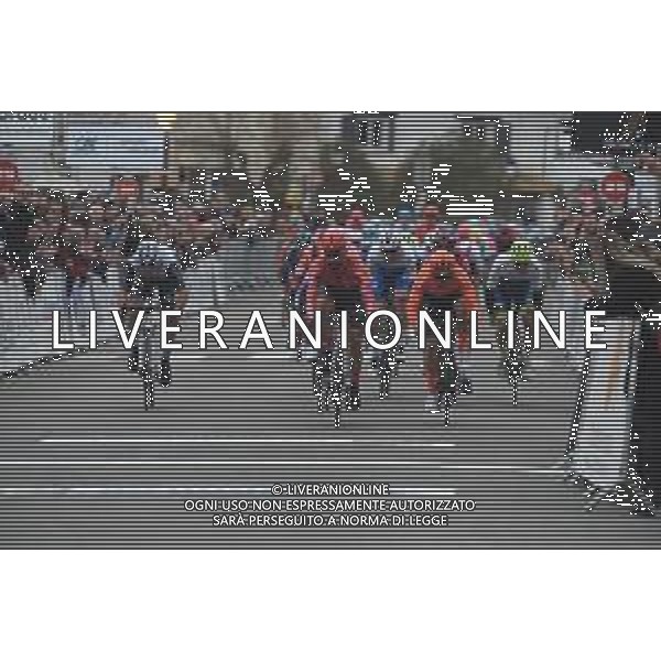 13-02-2020 Tour De La Provence; Tappa 01 Chateaurenard - Saintes Maries De La Mer; 2020, Arkea - Samsic; 2020, Ccc; 2020, Nippo - Delko Provence; Bouhanni, Nacer; Mareczko, Jakub; Barbier, Pierre; Saintes Maries De La Mer; ©SIROTTI / AGENZIA ALDO LIVERANI SAS