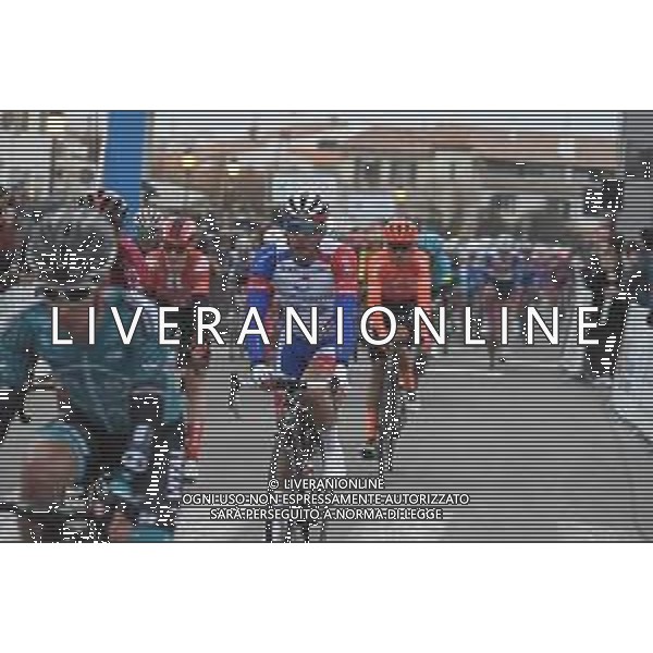 13-02-2020 Tour De La Provence; Tappa 01 Chateaurenard - Saintes Maries De La Mer; 2020, Groupama - Fdj; Pinot, Thibaut; Saintes Maries De La Mer; ©SIROTTI / AGENZIA ALDO LIVERANI SAS