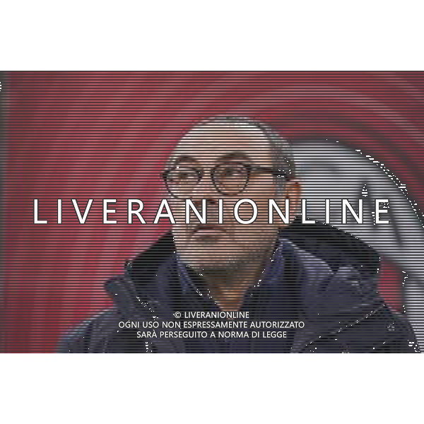 TIM Cup - Coppa Italia 2019/2020 Milano, Italia 13/02/2020 Milan vs Juventus Nella foto: L\'allenatore Maurizio Sarri (Juventus) ©Luca Rossini - Alessio Marini / AGENZIA ALDO LIVERANI SAS