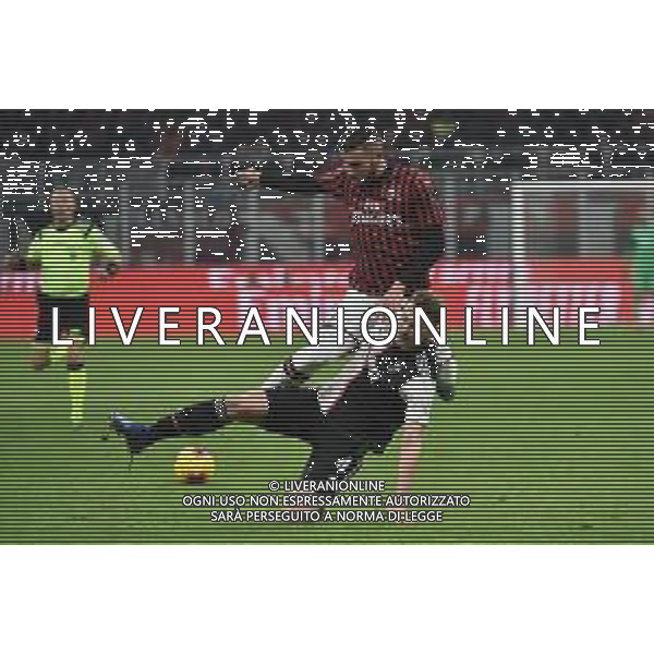Matthijs De Ligt e Theo Hernandez Milan vs Juventus Coppa Italia - semifinale gara di andata Milano 13-02-2020 Stadio Giuseppe Meazza - San Siro foto Roberto Garavaglia - ag. Aldo Liverani sas / AGENZIA ALDO LIVERANI SAS