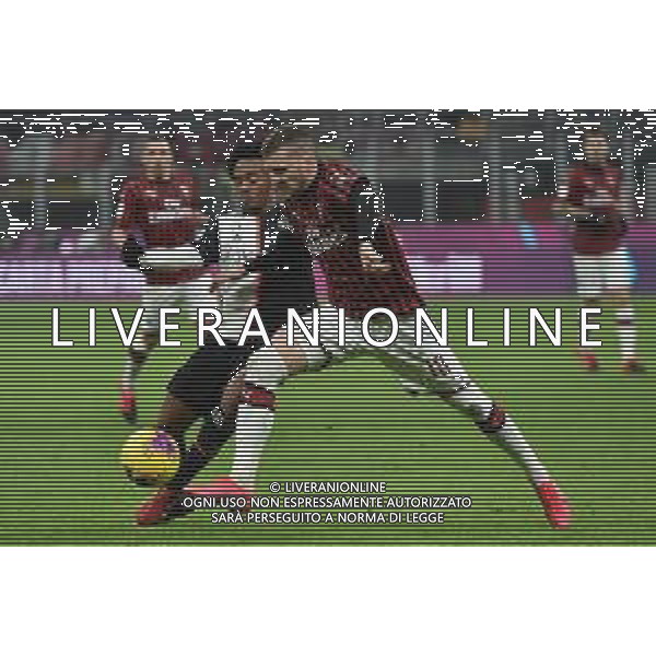 Juan Quadrado e Ante Rebic Milan vs Juventus Coppa Italia - semifinale gara di andata Milano 13-02-2020 Stadio Giuseppe Meazza - San Siro foto Roberto Garavaglia - ag. Aldo Liverani sas / AGENZIA ALDO LIVERANI SAS
