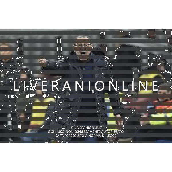 Maurizio Sarri allenatore Juventus Milan vs Juventus Coppa Italia - semifinale gara di andata Milano 13-02-2020 Stadio Giuseppe Meazza - San Siro foto Roberto Garavaglia - ag. Aldo Liverani sas / AGENZIA ALDO LIVERANI SAS