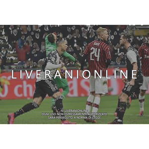 esultanza Cristiano Ronaldo dopo il gol su rigore 1 a 1 Milan vs Juventus Coppa Italia - semifinale gara di andata Milano 13-02-2020 Stadio Giuseppe Meazza - San Siro foto Roberto Garavaglia - ag. Aldo Liverani sas / AGENZIA ALDO LIVERANI SAS