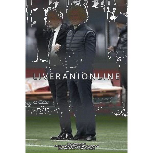 Pavel Nedved a DX vice presidente della Juventus Milan vs Juventus Coppa Italia - semifinale gara di andata Milano 13-02-2020 Stadio Giuseppe Meazza - San Siro foto Roberto Garavaglia - ag. Aldo Liverani sas