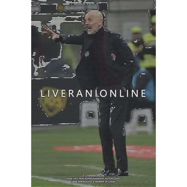 Stefano Pioli allenatore Milan Milan vs Juventus Coppa Italia - semifinale gara di andata Milano 13-02-2020 Stadio Giuseppe Meazza - San Siro foto Roberto Garavaglia - ag. Aldo Liverani sas