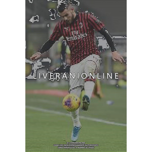 Theo Hernandez (Milan) Milan vs Juventus Coppa Italia - semifinale gara di andata Milano 13-02-2020 Stadio Giuseppe Meazza - San Siro foto Roberto Garavaglia - ag. Aldo Liverani sas