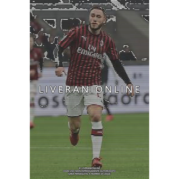 Davide Calabria (Milan) Milan vs Juventus Coppa Italia - semifinale gara di andata Milano 13-02-2020 Stadio Giuseppe Meazza - San Siro foto Roberto Garavaglia - ag. Aldo Liverani sas