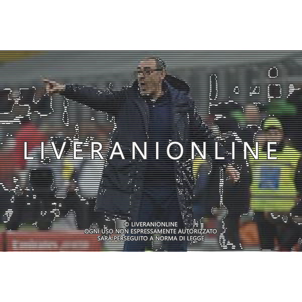 Maurizio Sarri allenatore Juventus Milan vs Juventus Coppa Italia - semifinale gara di andata Milano 13-02-2020 Stadio Giuseppe Meazza - San Siro foto Roberto Garavaglia - ag. Aldo Liverani sas