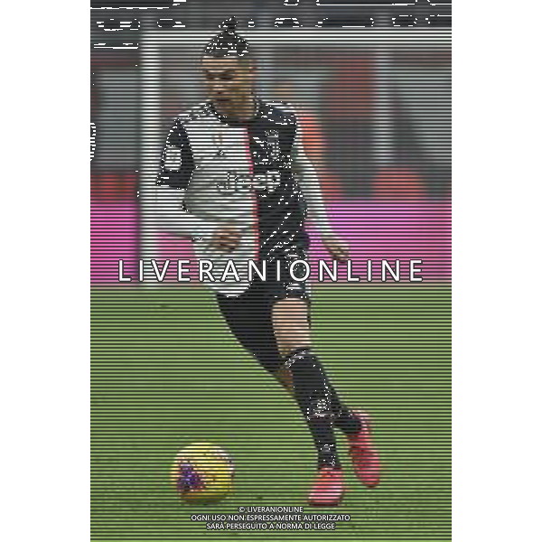 Cristiano Ronaldo (Juventus) Milan vs Juventus Coppa Italia - semifinale gara di andata Milano 13-02-2020 Stadio Giuseppe Meazza - San Siro foto Roberto Garavaglia - ag. Aldo Liverani sas