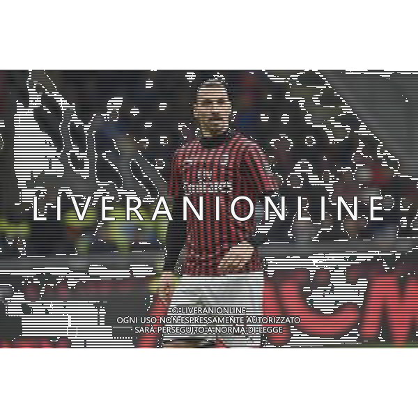 Zlatan Ibrahimovic (Milan) Milan vs Juventus Coppa Italia - semifinale gara di andata Milano 13-02-2020 Stadio Giuseppe Meazza - San Siro foto Roberto Garavaglia - ag. Aldo Liverani sas