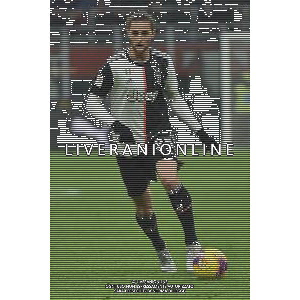 Adrien Rabiot (Juventus) Milan vs Juventus Coppa Italia - semifinale gara di andata Milano 13-02-2020 Stadio Giuseppe Meazza - San Siro foto Roberto Garavaglia - ag. Aldo Liverani sas