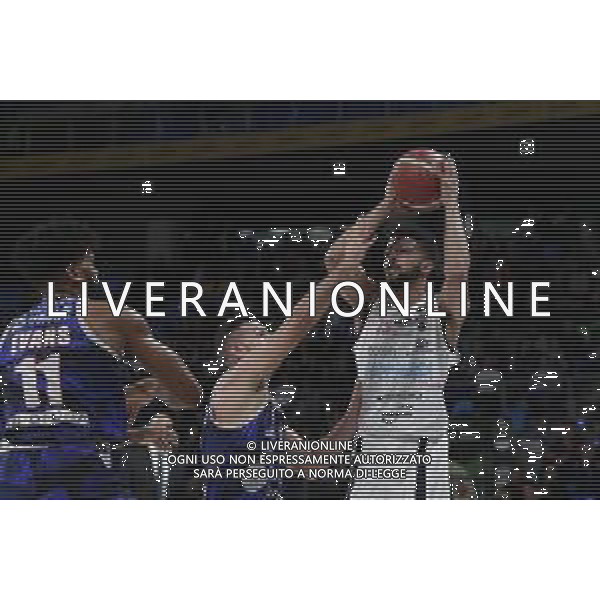Pesaro 14/02/2020 - Zurich Connect Final Eight 2020 Quarti di Finale - Banco di Sardegna Sassari vs Happy Casa Brindisi - nella foto: Thompson Darius (Happy Casa Brindisi) ©Claudio Zamagni/Agenzia Aldo Liverani s.a.s. / AGENZIA ALDO LIVERANI SAS