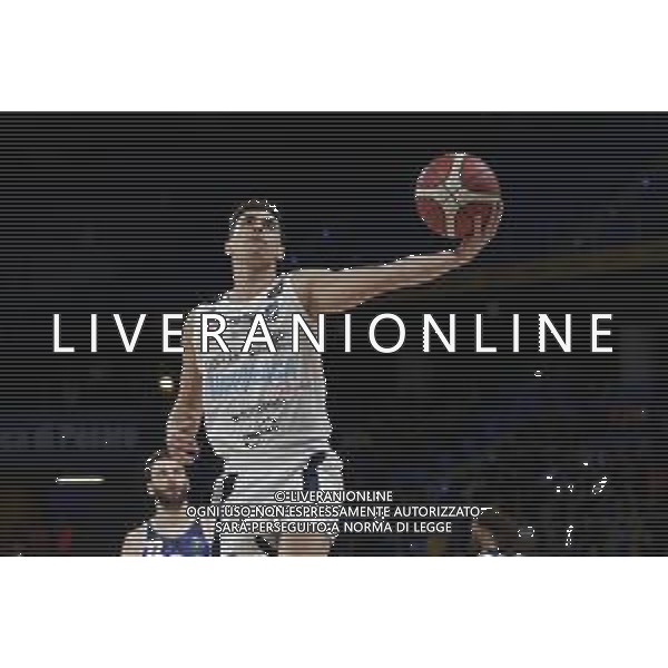 Pesaro 14/02/2020 - Zurich Connect Final Eight 2020 Quarti di Finale - Banco di Sardegna Sassari vs Happy Casa Brindisi - nella foto: Zanelli Alessandro (Happy Casa Brindisi) ©Claudio Zamagni/Agenzia Aldo Liverani s.a.s. / AGENZIA ALDO LIVERANI SAS