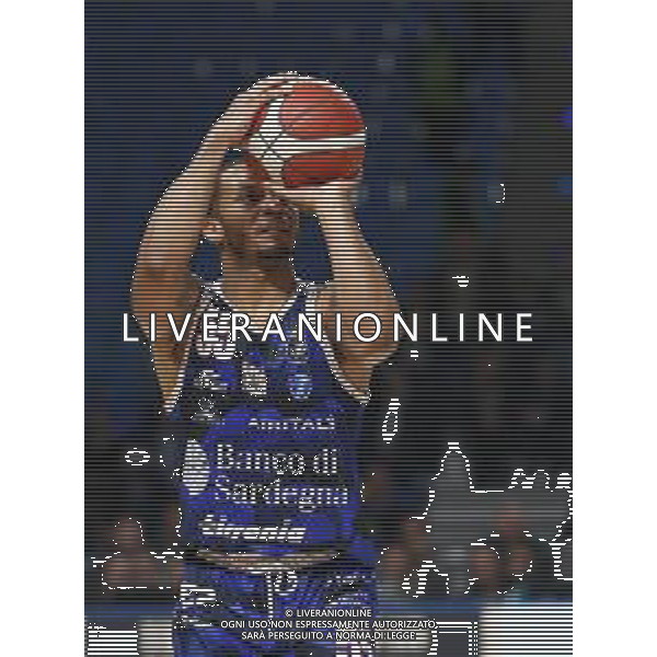 Pesaro 14/02/2020 - Zurich Connect Final Eight 2020 Quarti di Finale - Banco di Sardegna Sassari vs Happy Casa Brindisi - nella foto: Jerrelis Curtis(Banco di Sardegna Sassari) ©Claudio Zamagni/Agenzia Aldo Liverani s.a.s. / AGENZIA ALDO LIVERANI SAS
