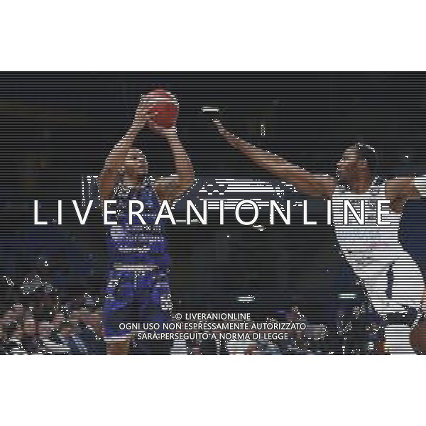 Pesaro 14/02/2020 - Zurich Connect Final Eight 2020 Quarti di Finale - Banco di Sardegna Sassari vs Happy Casa Brindisi - nella foto: Jerrelis Curtis(Banco di Sardegna Sassari) ©Claudio Zamagni/Agenzia Aldo Liverani s.a.s. / AGENZIA ALDO LIVERANI SAS