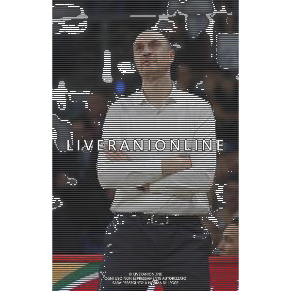 Pesaro 14/02/2020 - Zurich Connect Final Eight 2020 Quarti di Finale - Germani Basket Brescia vs Pompea Fortitudo Bologna - nella foto: coach vincenzo esposito(Germani Basket Brescia) ©Claudio Zamagni/Agenzia Aldo Liverani s.a.s. / AGENZIA ALDO LIVERANI SAS