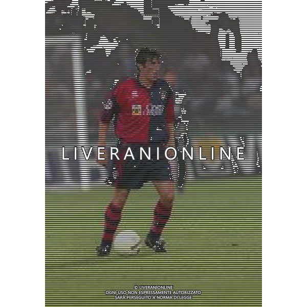 1997-GENOVA AMICHEVOLE GENOA FIORENTINA NELLA FOTO DARIO MORELLO AG ALDO LIVERANI SAS