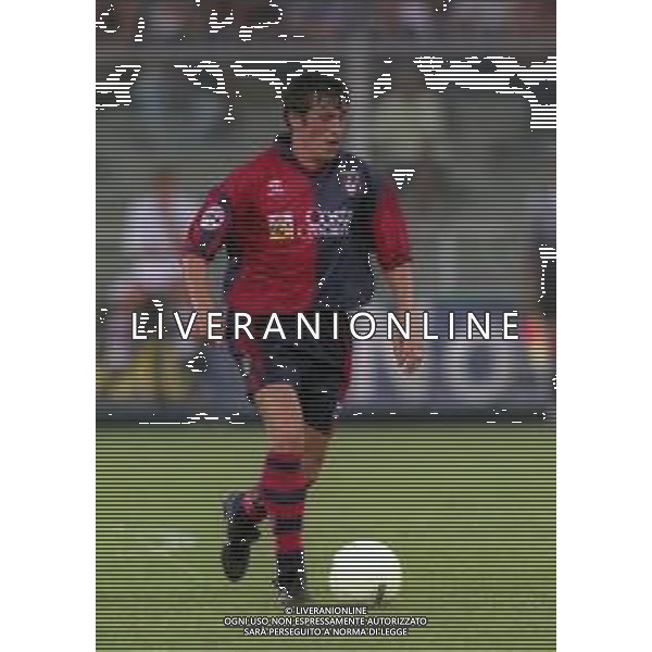 1997-GENOVA AMICHEVOLE GENOA FIORENTINA NELLA FOTO DARIO MORELLO AG ALDO LIVERANI SAS